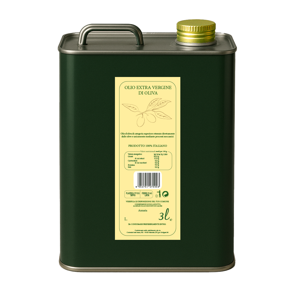 MOCKUP-LATTA-OLIO-3L Olio sicilgaia